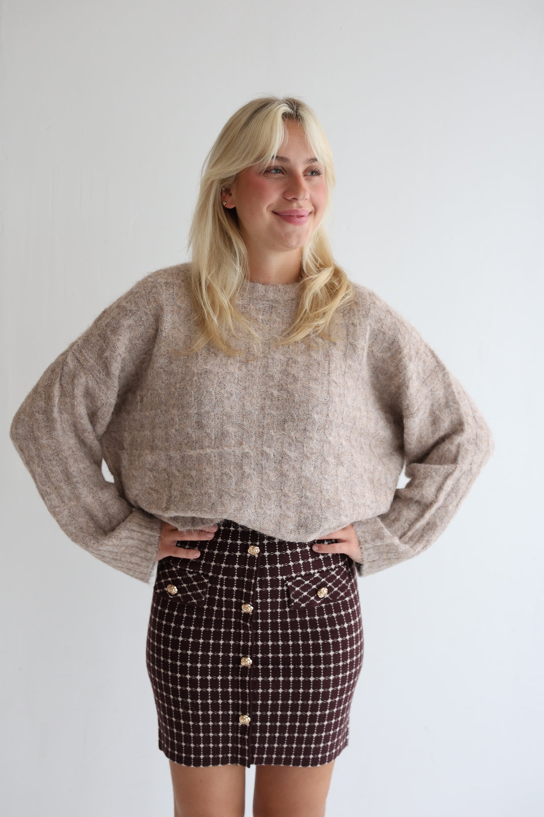 Plaid Skirt Caroline