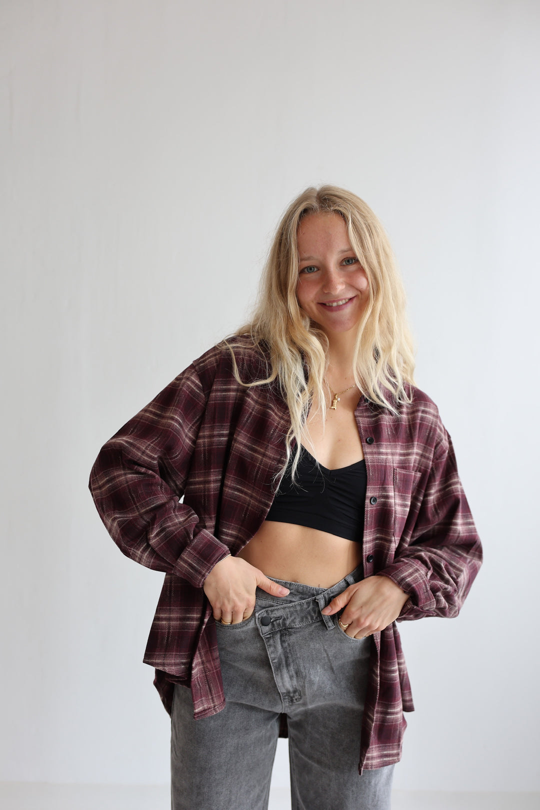 Kariertes Hemd Ruby Mae