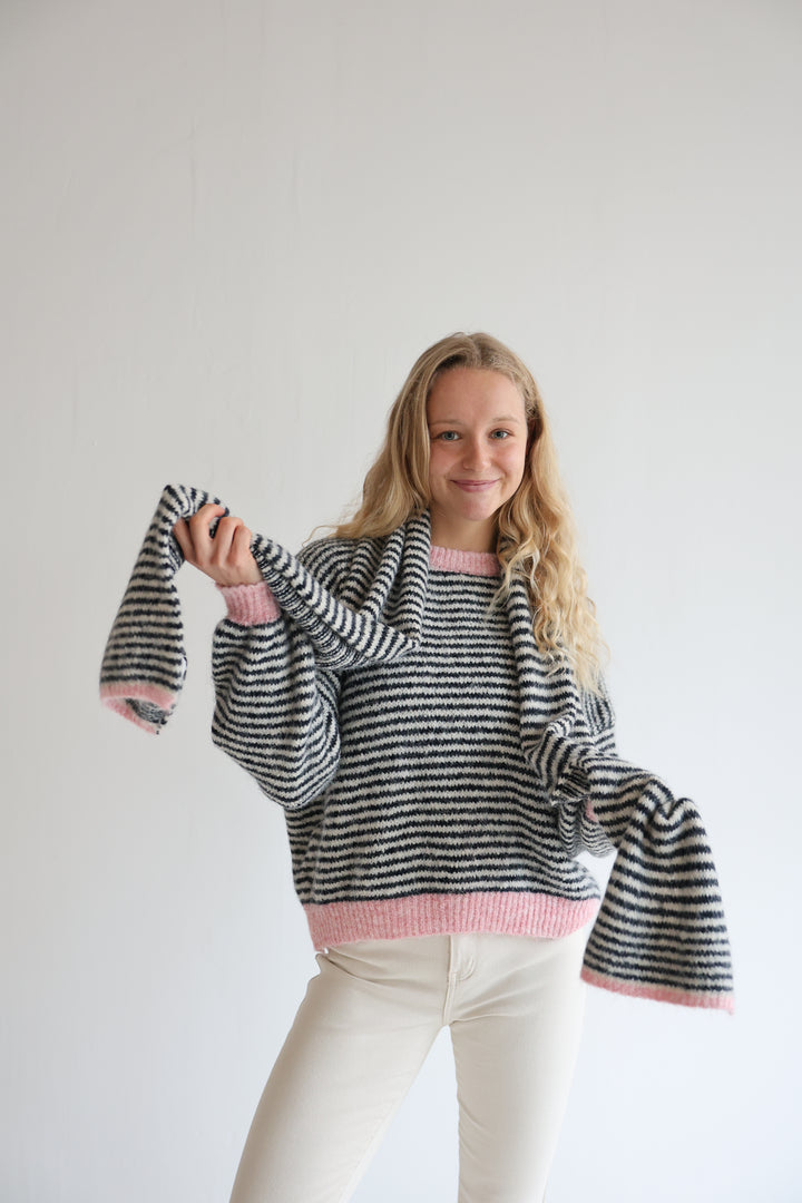 Gestreifter Schal Moodline