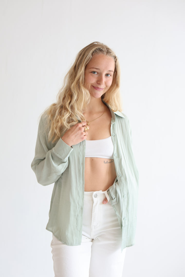 Oversize Viskose Bluse Luna