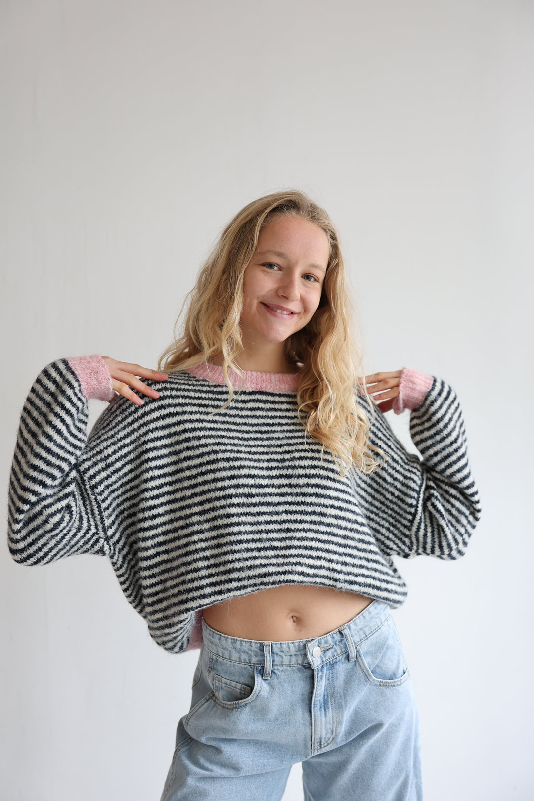 Gestreifter Pullover Moodline Knit