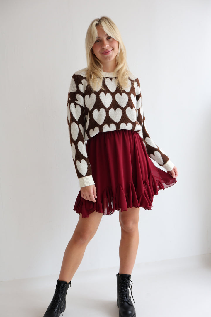 Pullover December Heart