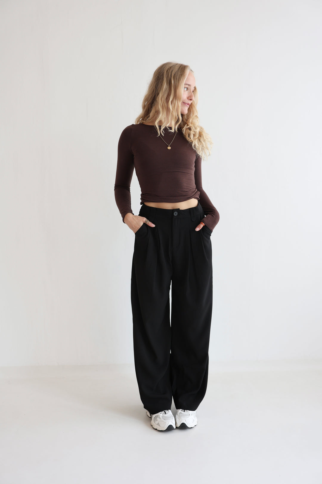 Bundfaltenhose Serena