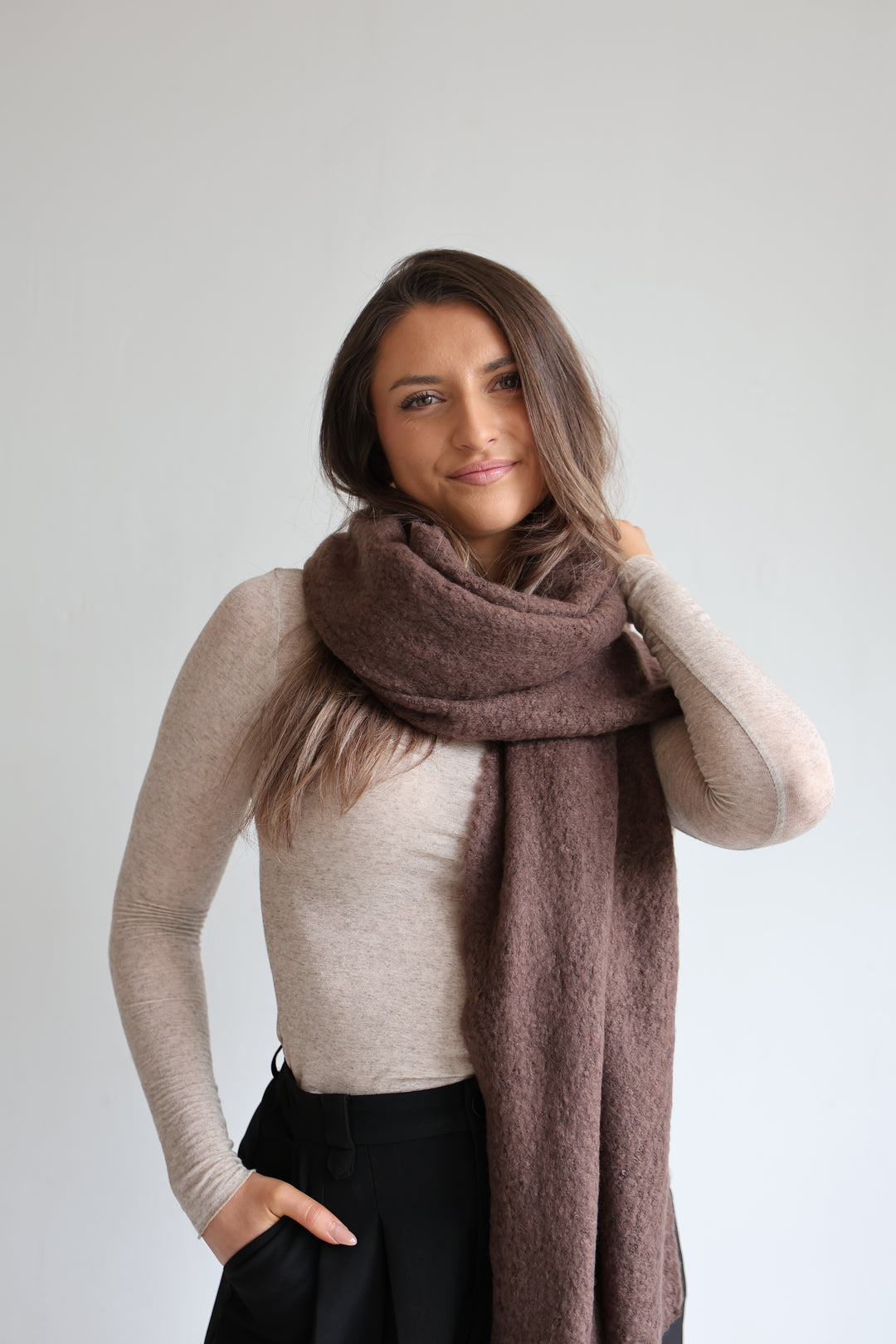 Langer Schal Super Cozy