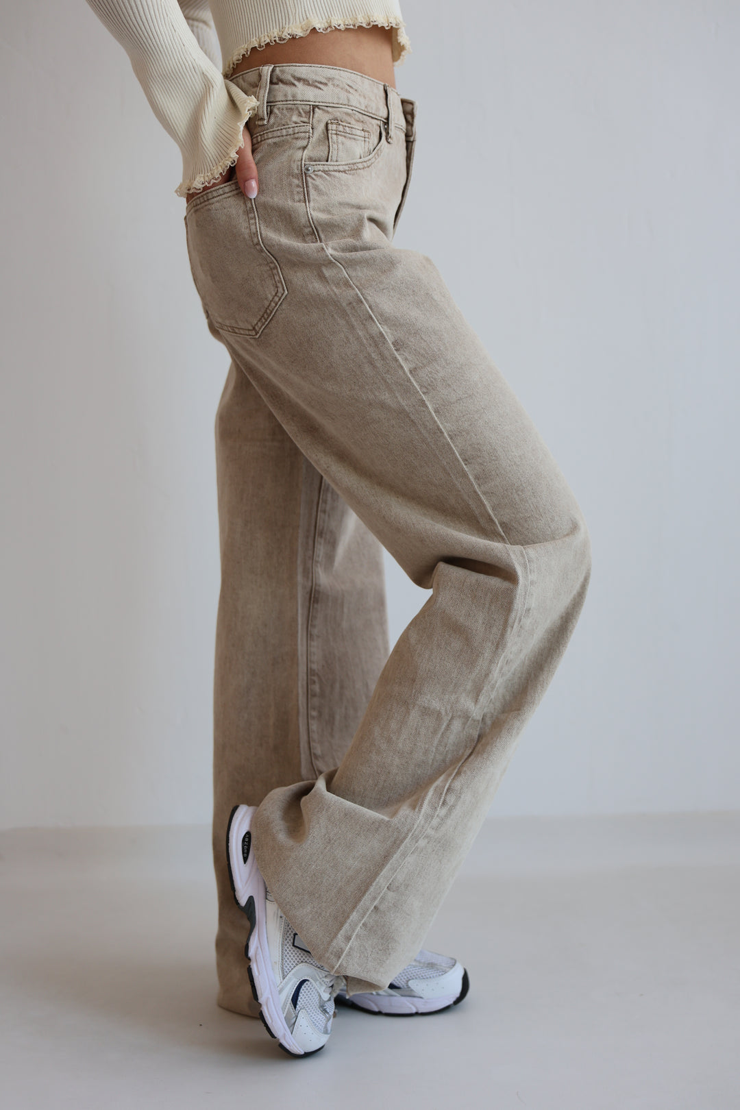 Extra Long Wide Leg Jeans Thessa