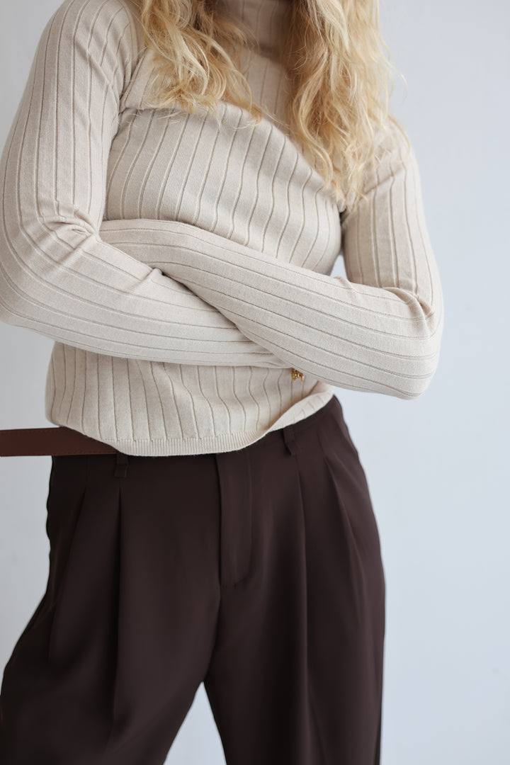 Rollkragenpullover Basicly