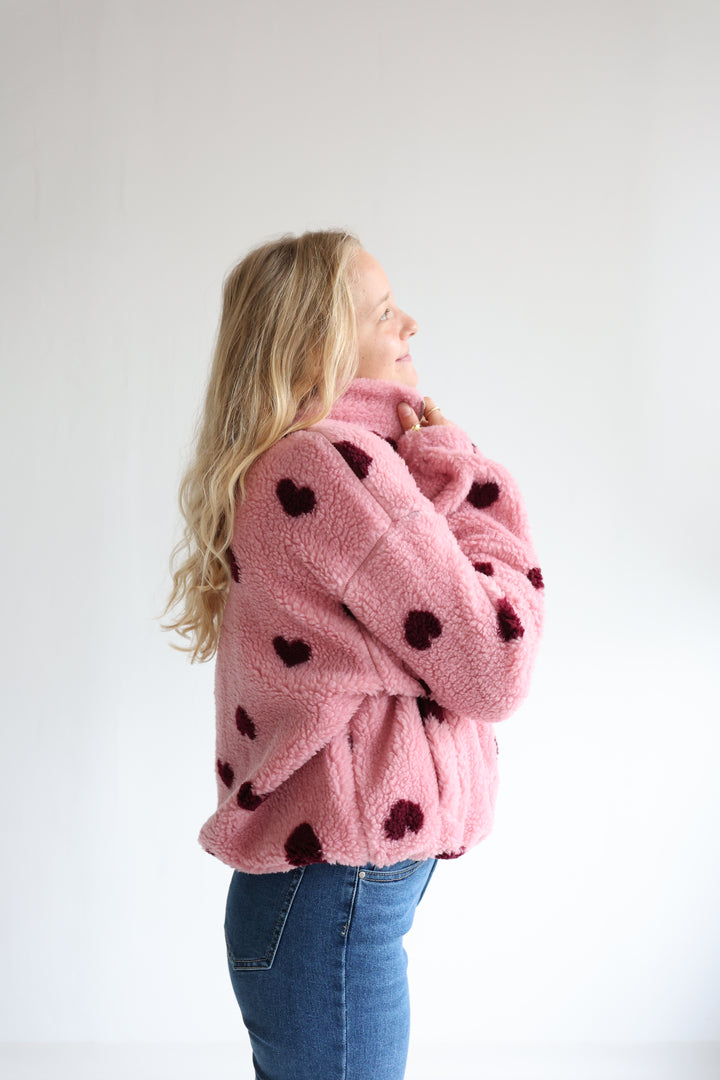 Teddy Zipper Warm Heart