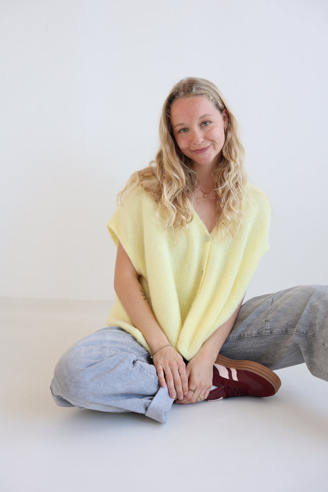 Lockere Pullunder-Weste Gina