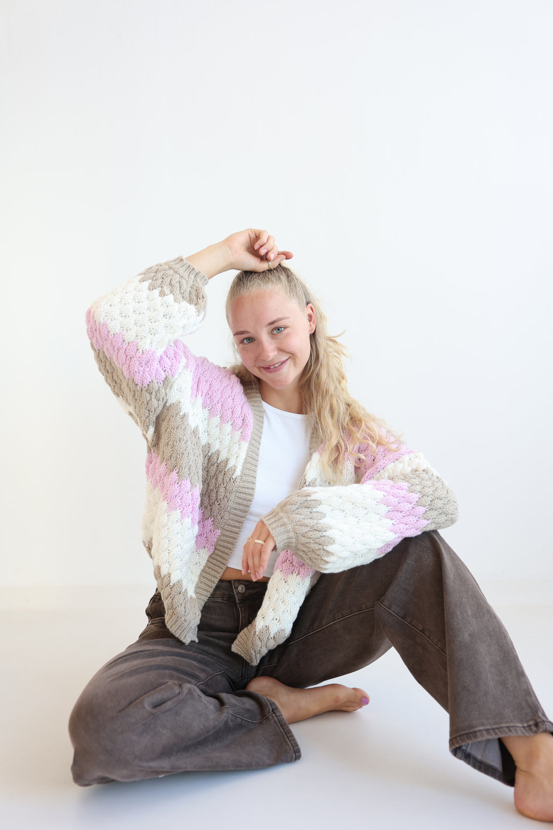 Winter Bloom Cardigan