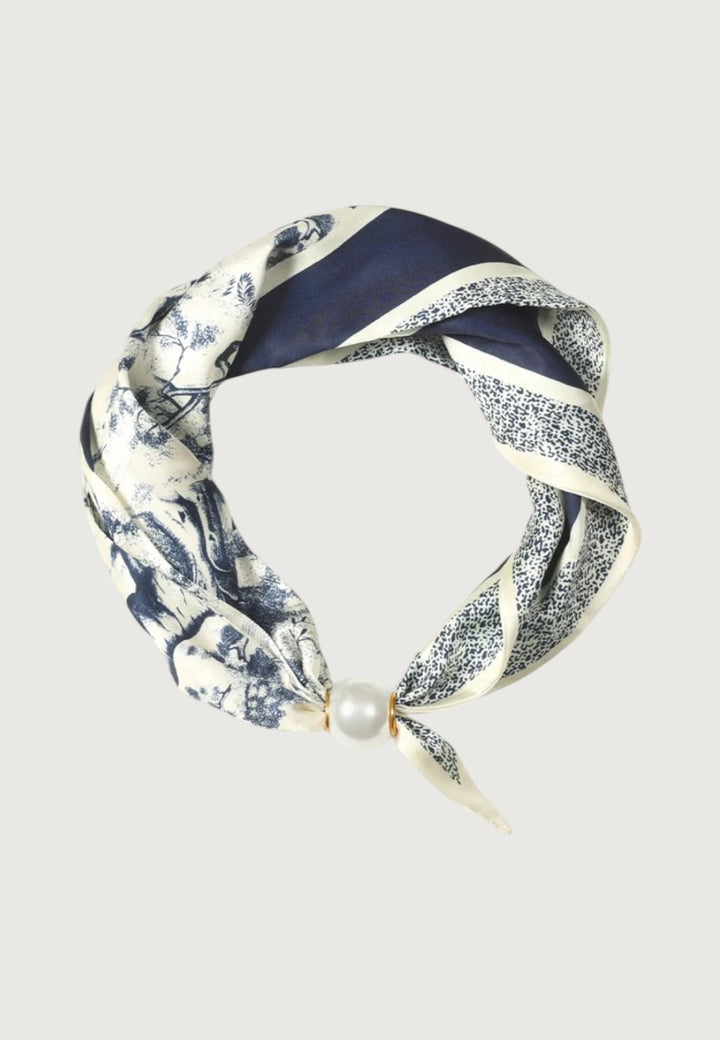 Botanical Pearl Scarf