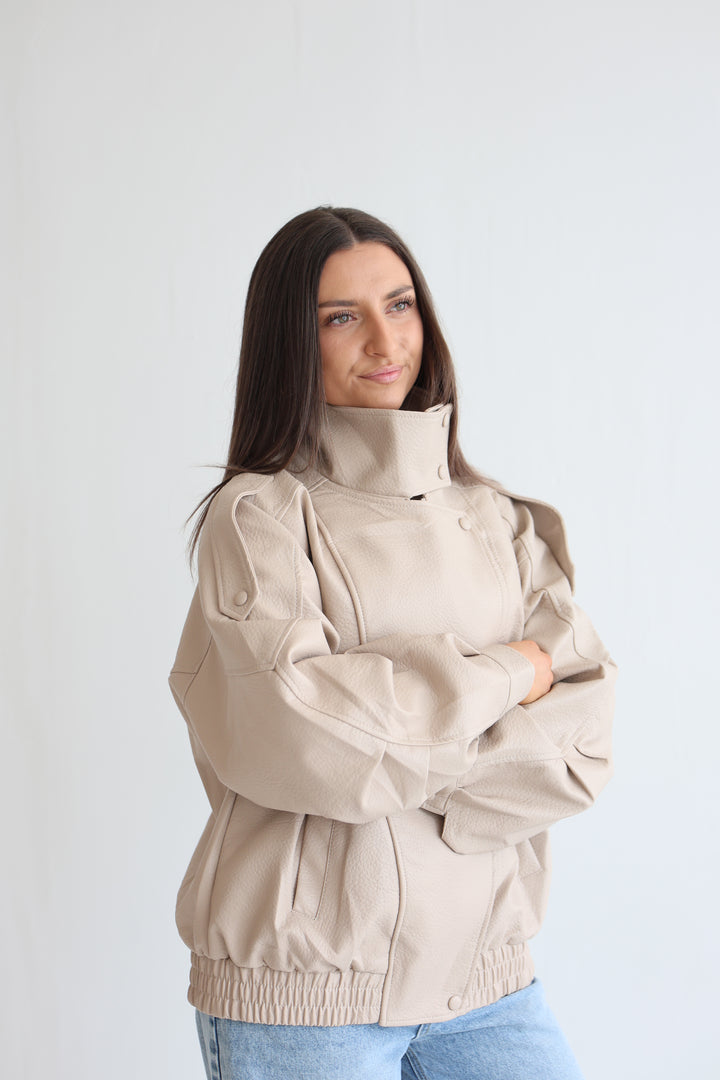 Oversize Bikerjacke Milano