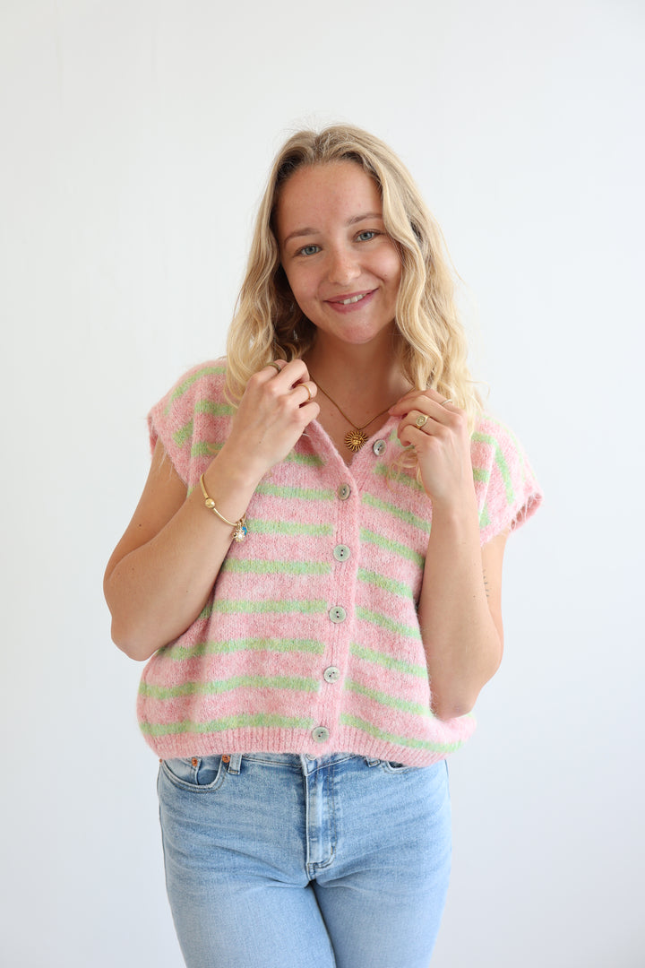 Gestreifte Weste Cosima