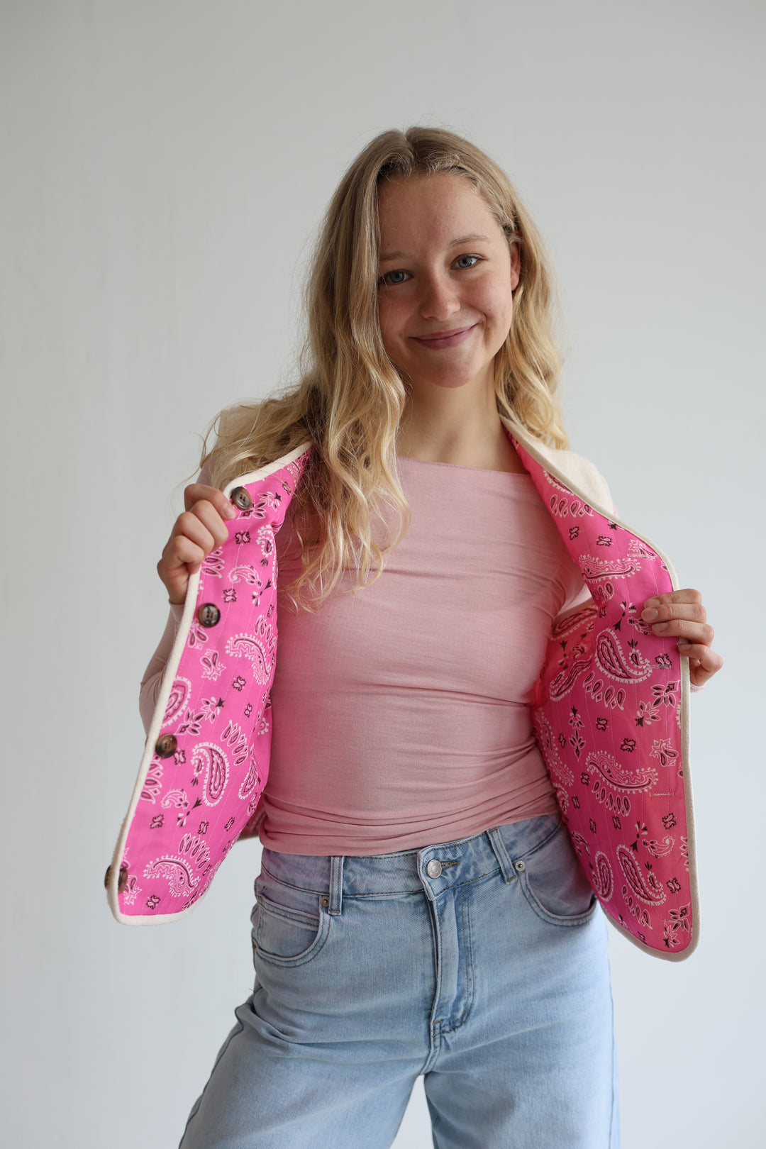 Paisley Teddy Vest
