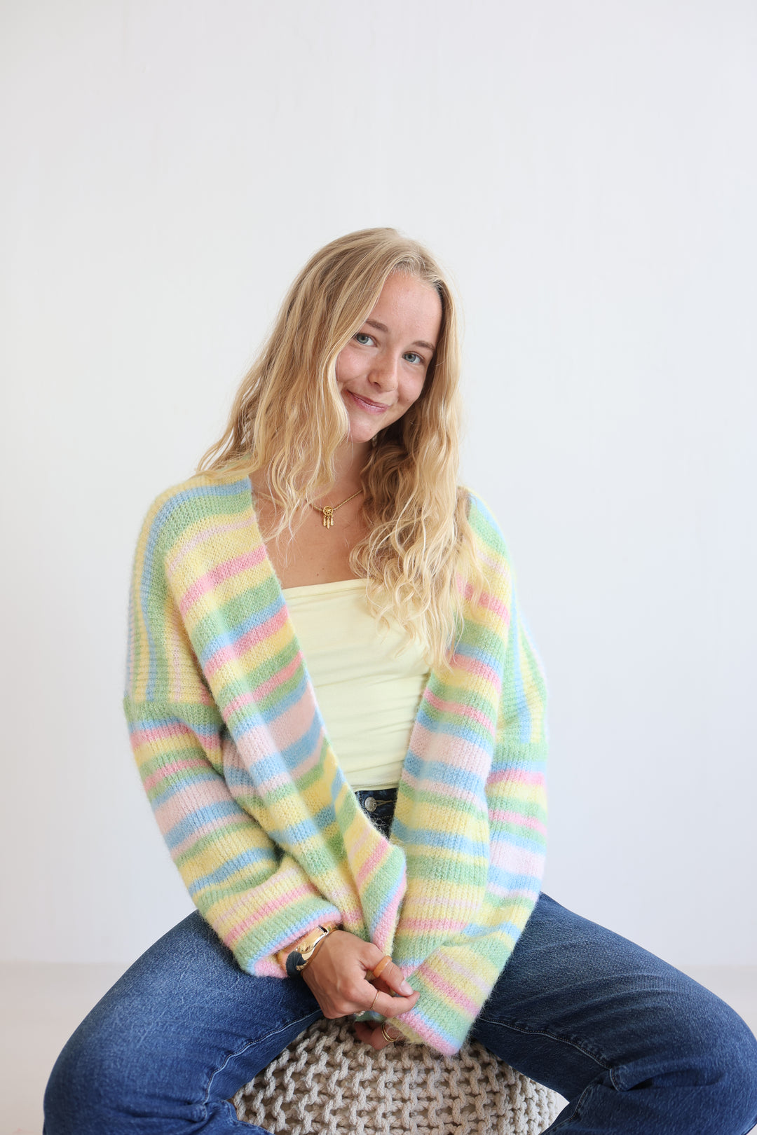 Cotton Candy Cardigan