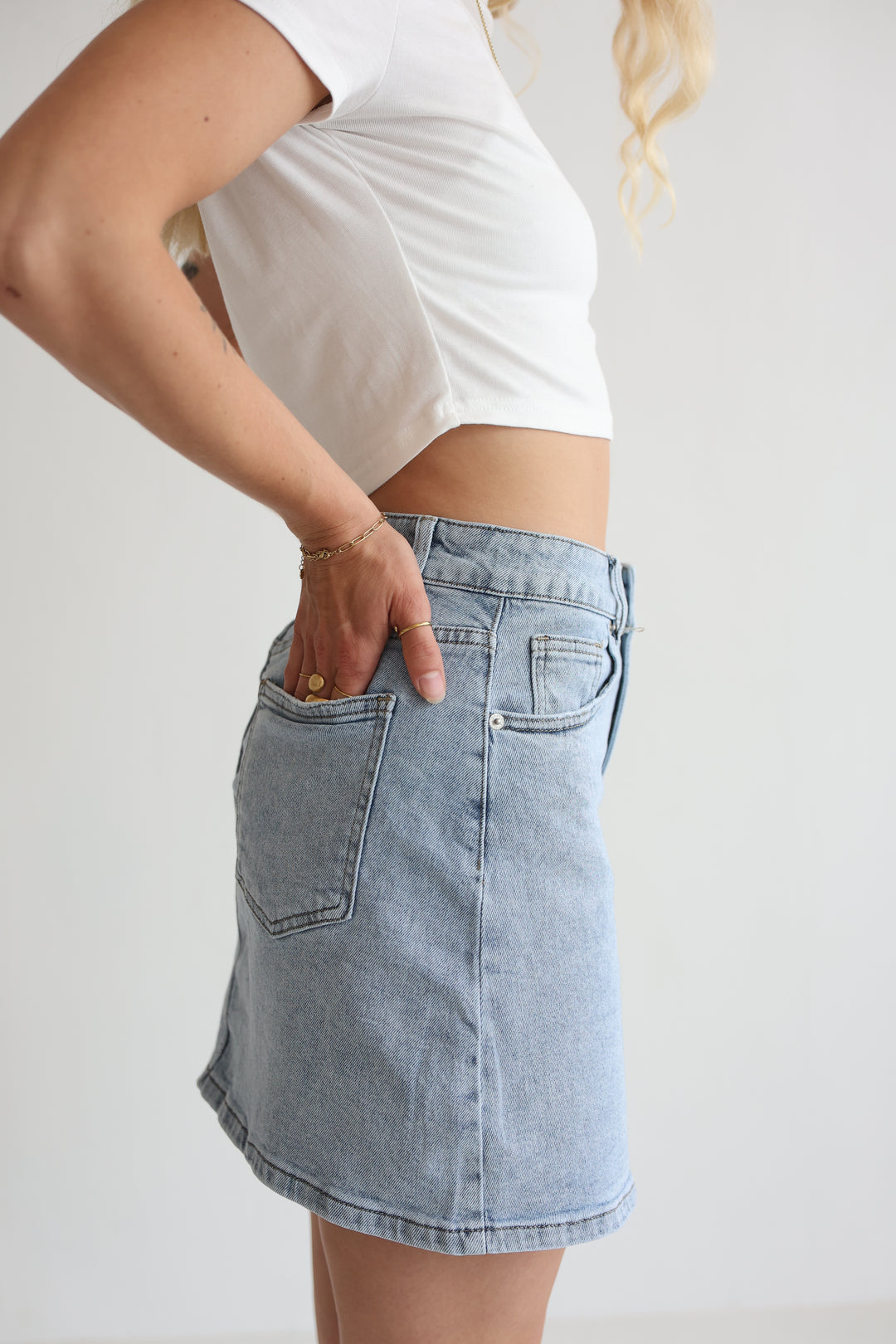 Everyday Denim Skirt