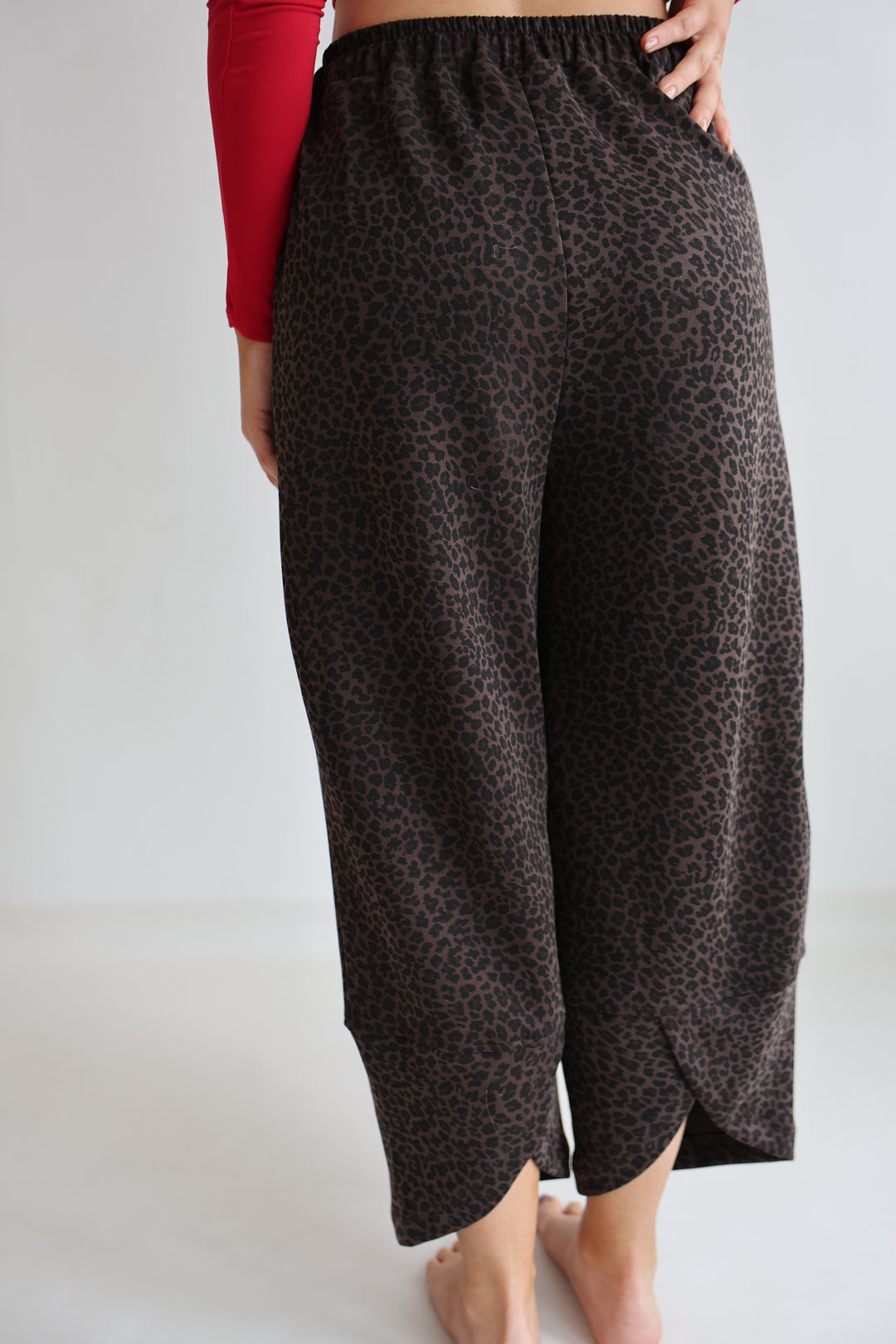 Sweatpants mit Leoprint Everyday