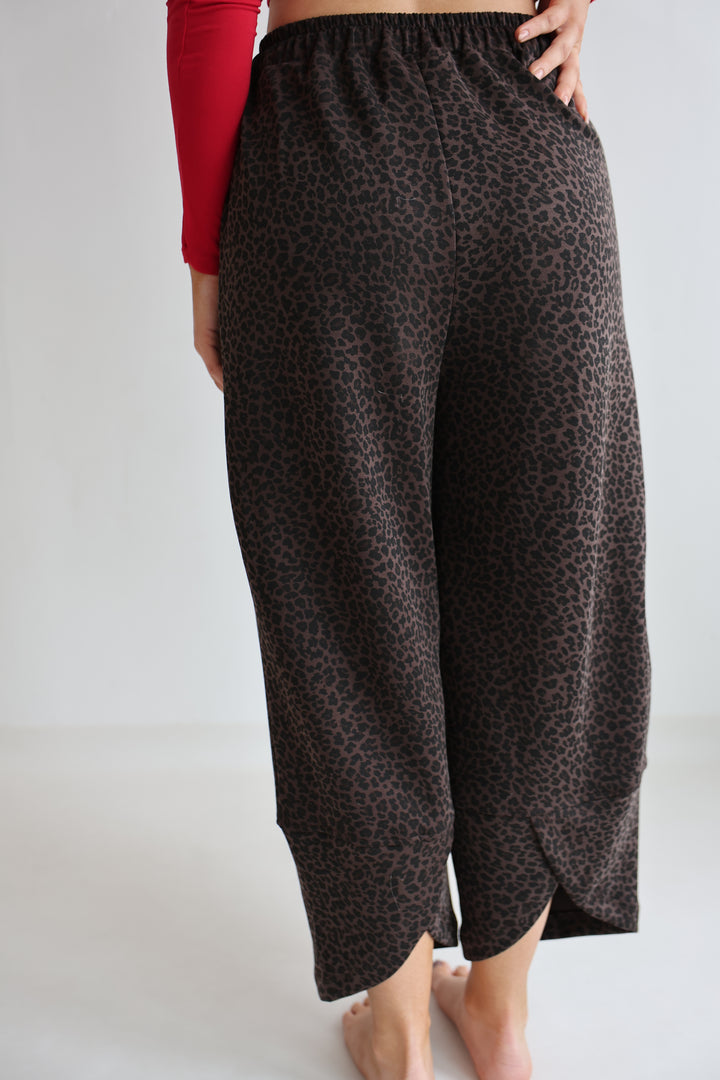 Sweatpants mit Leoprint Everyday