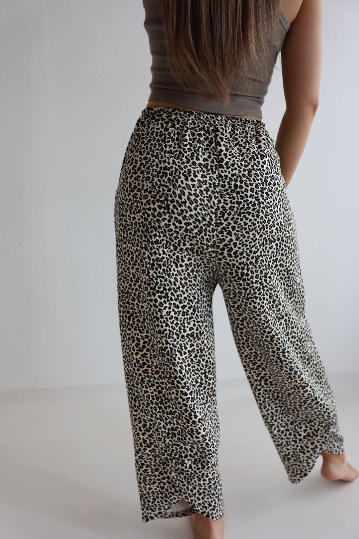 Sweatpants mit Leoprint Everyday