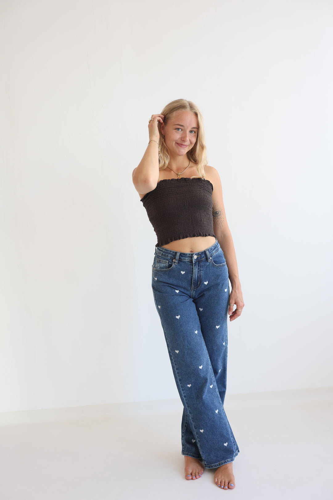 Love Letter Straight Fit Jeans