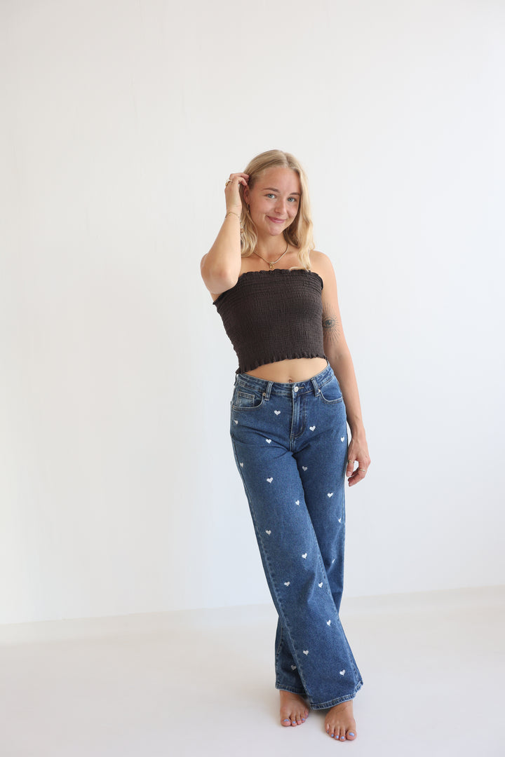 Love Letter Straight Fit Jeans
