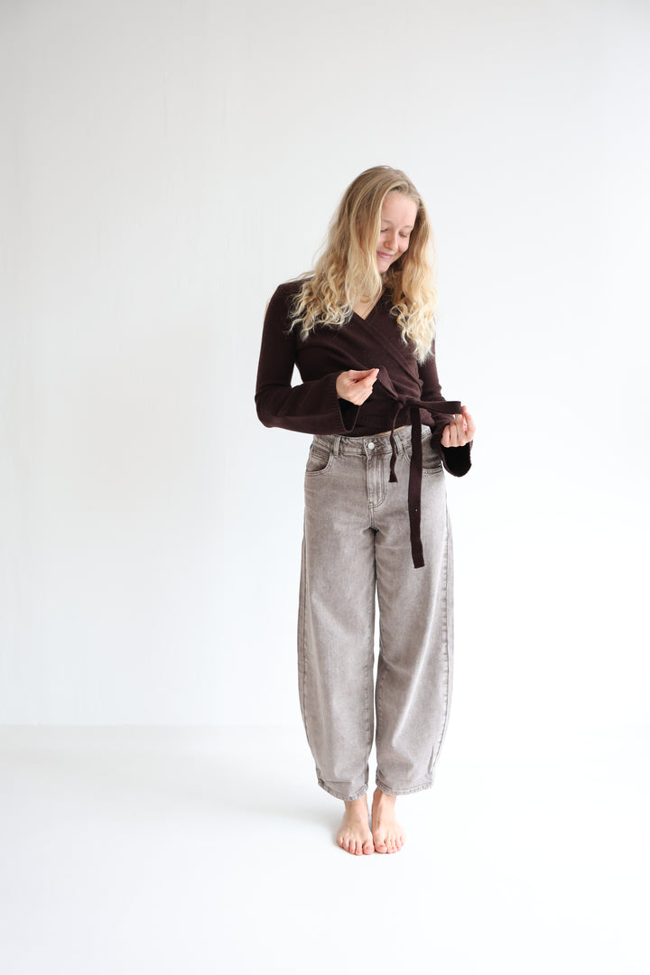 Soft Lounge Wickelcardigan
