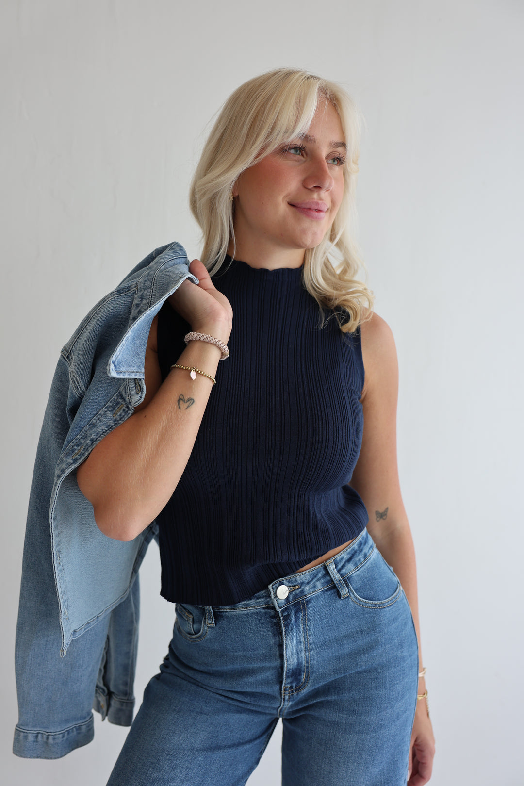 Pullunder mit Struktur Lyana