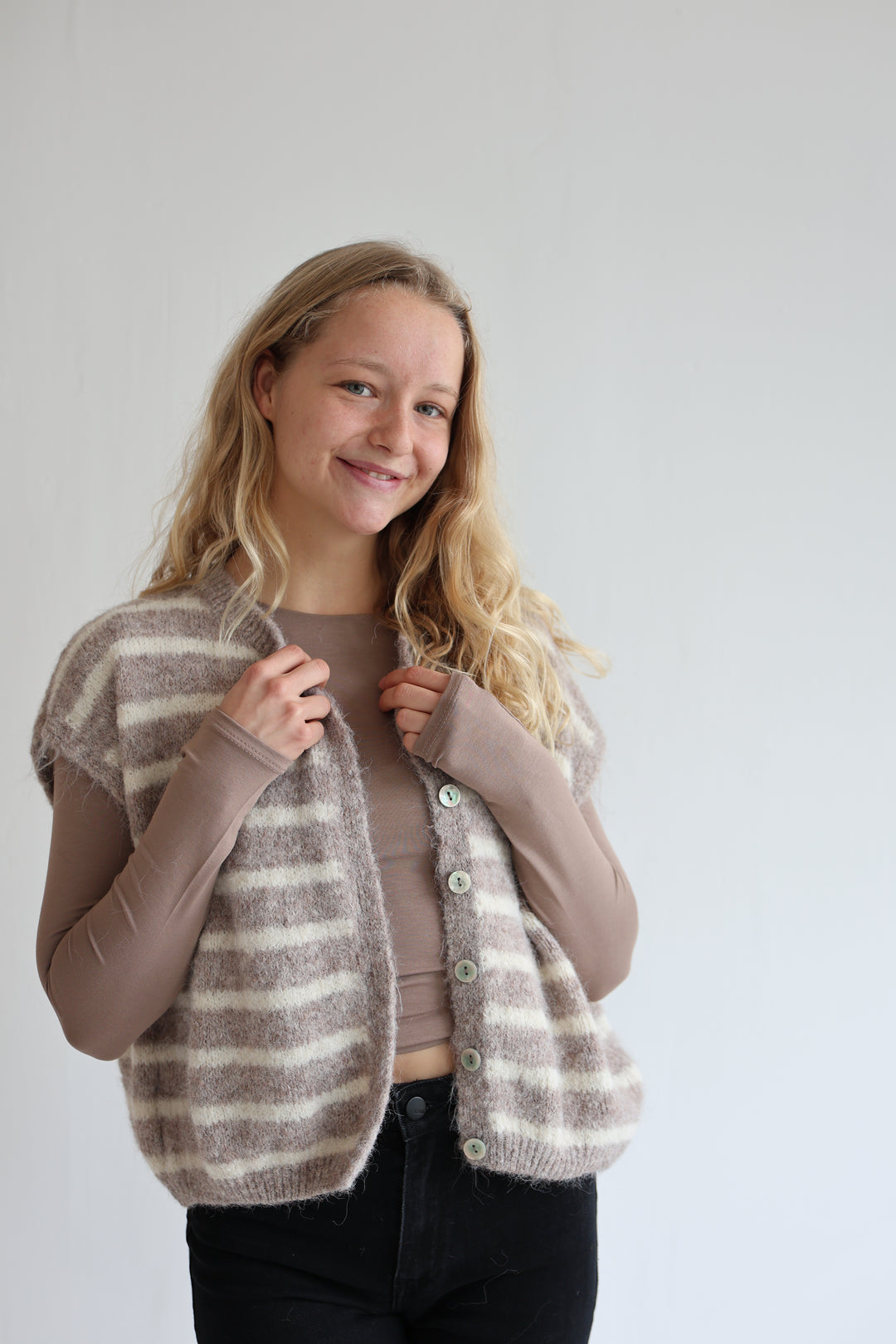 Gestreifte Weste Cosima