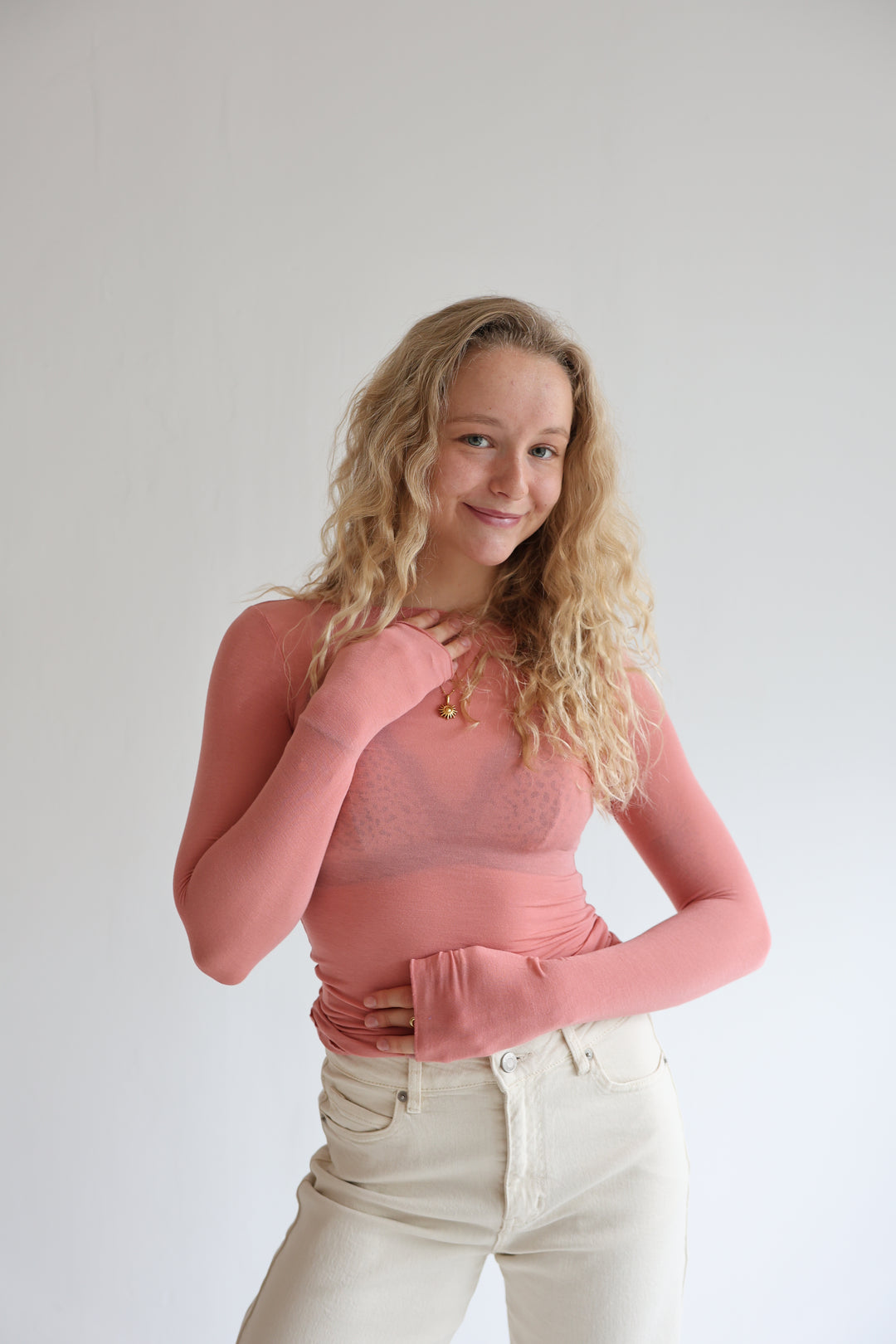 Cashmere Longsleeve Liliana (einfarbig)