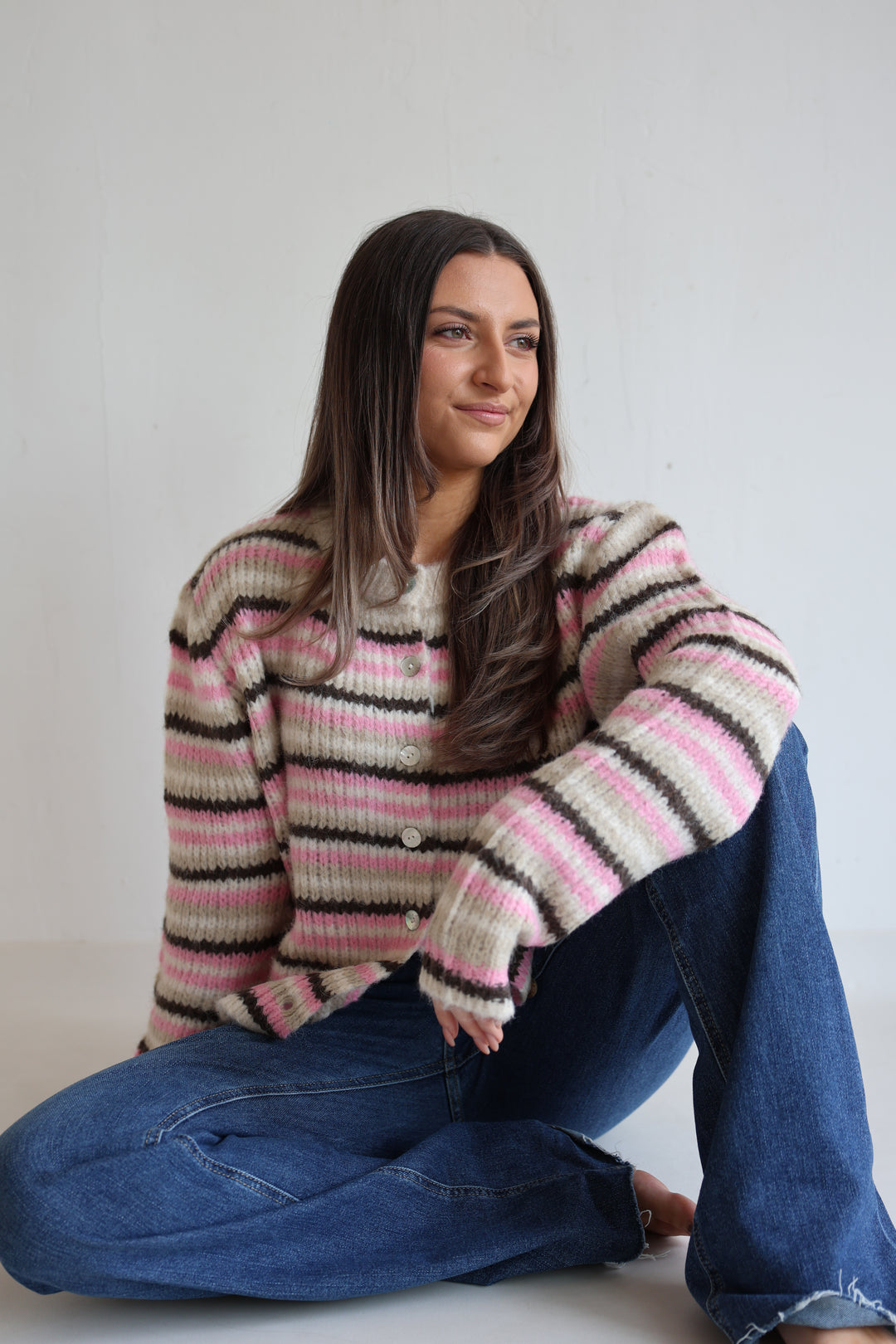 Candy Stripe Cardigan