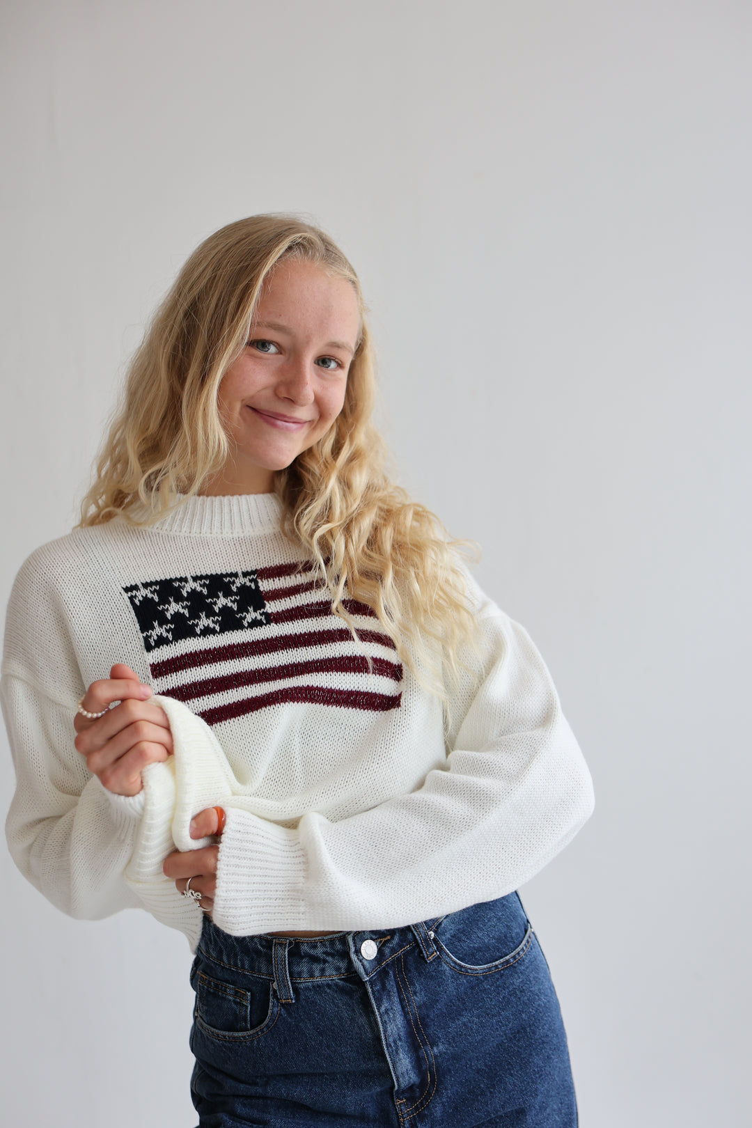 Strickpullover American Girl