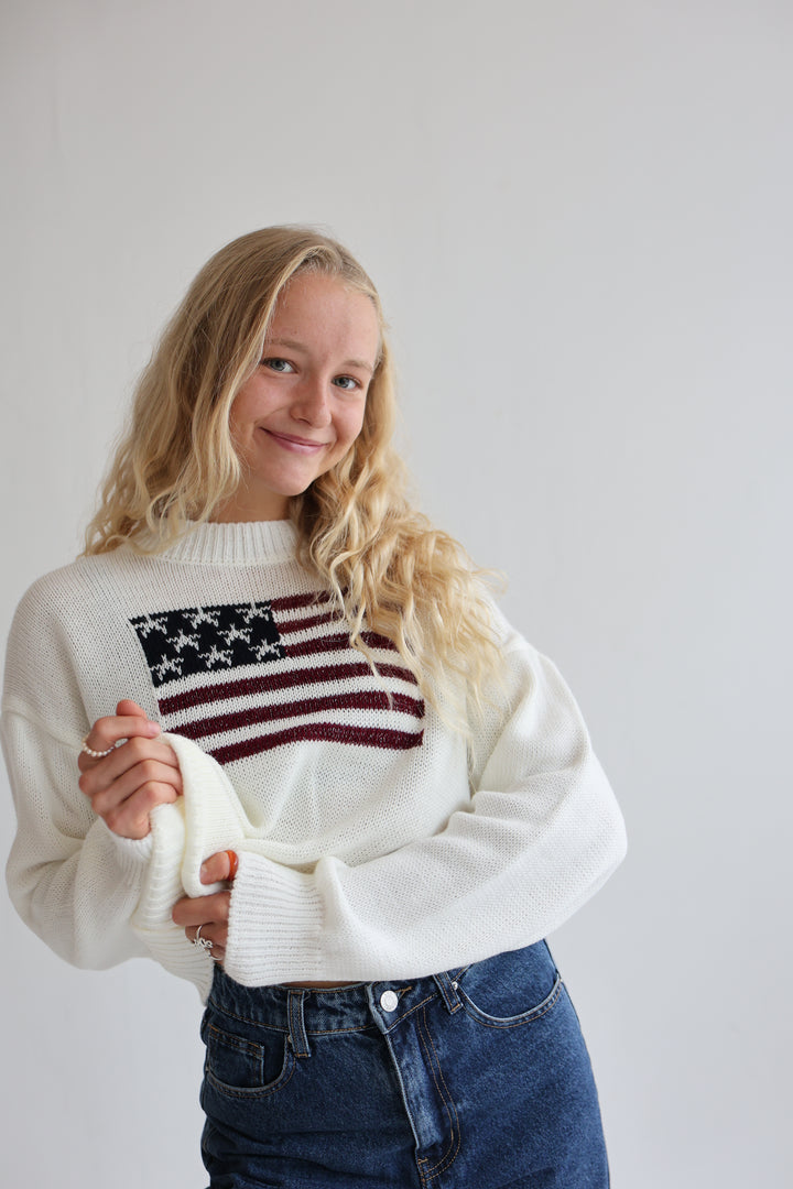 Strickpullover American Girl