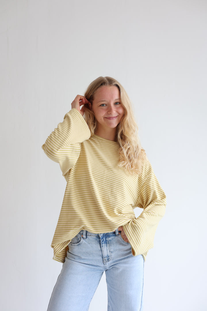 Gestreiftes Longsleeve Striped Soul