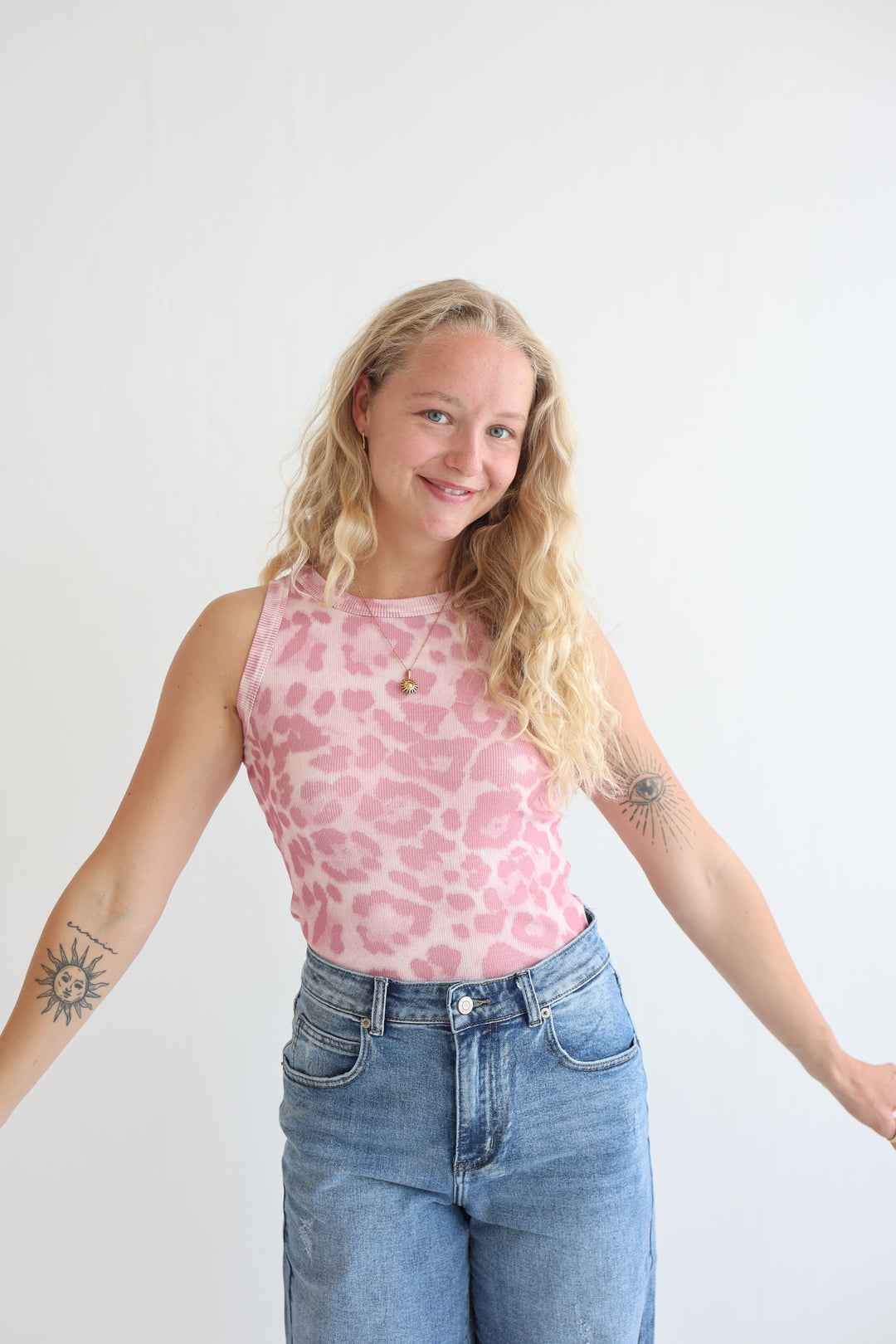 Animal Print Leopard Tank Top