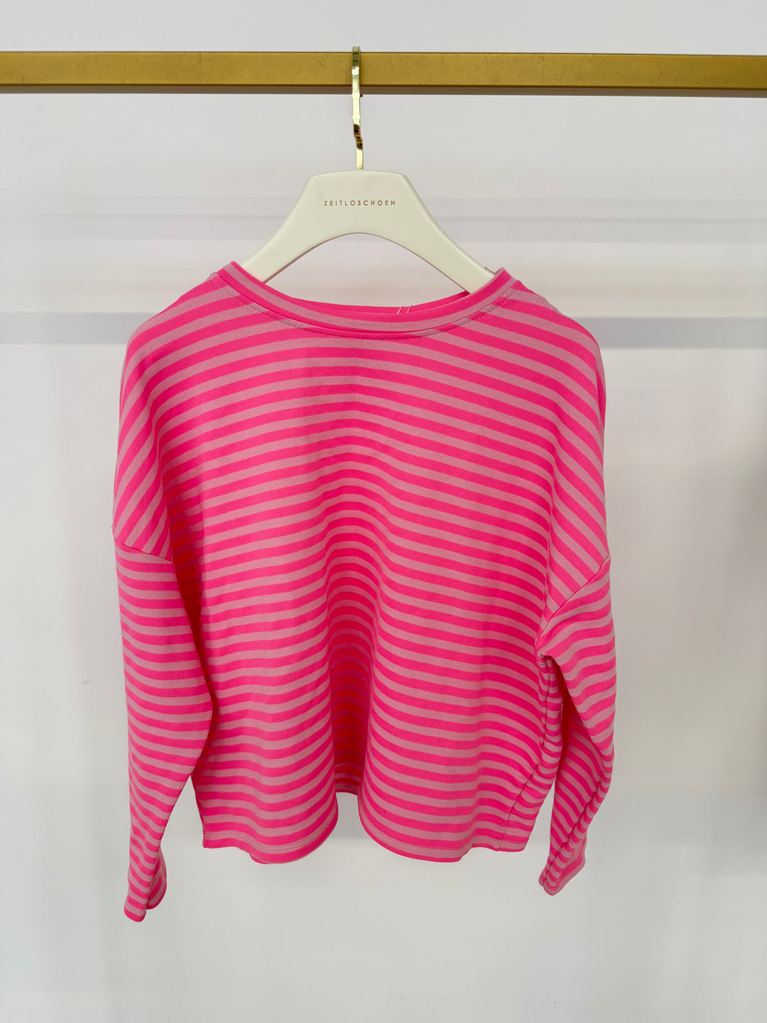 STRIPE SWEATER LAURA PINK (B-WARE)