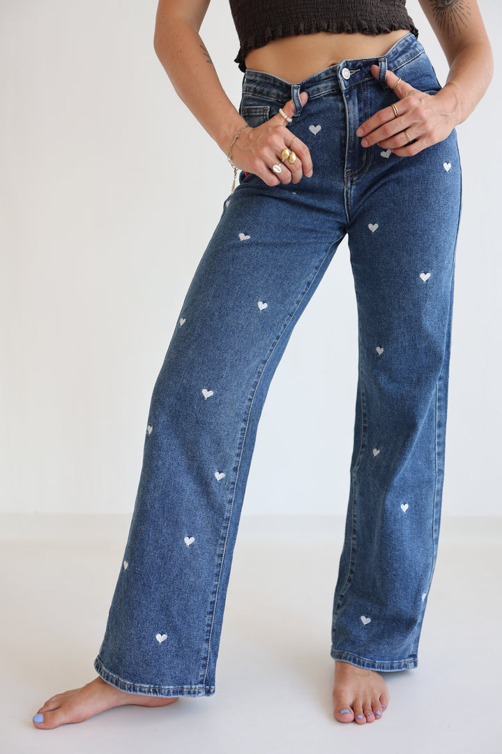 Love Letter Straight Fit Jeans