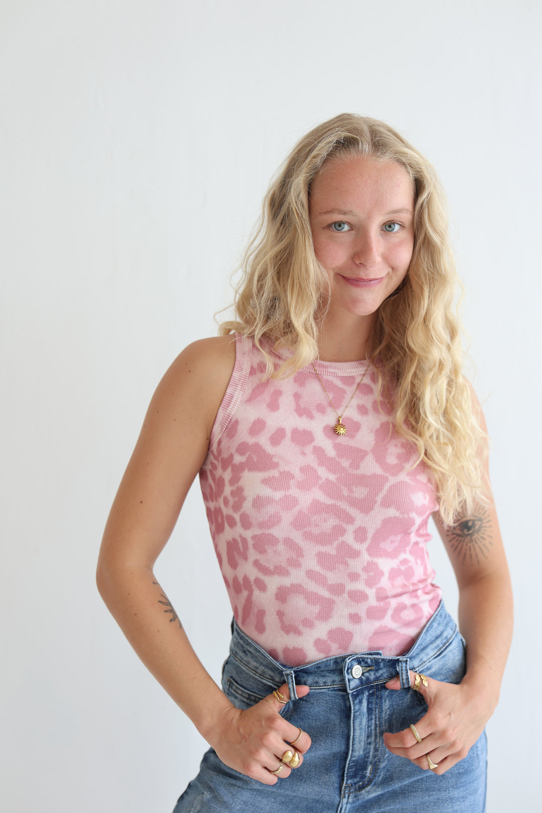 Animal Print Leopard Tank Top