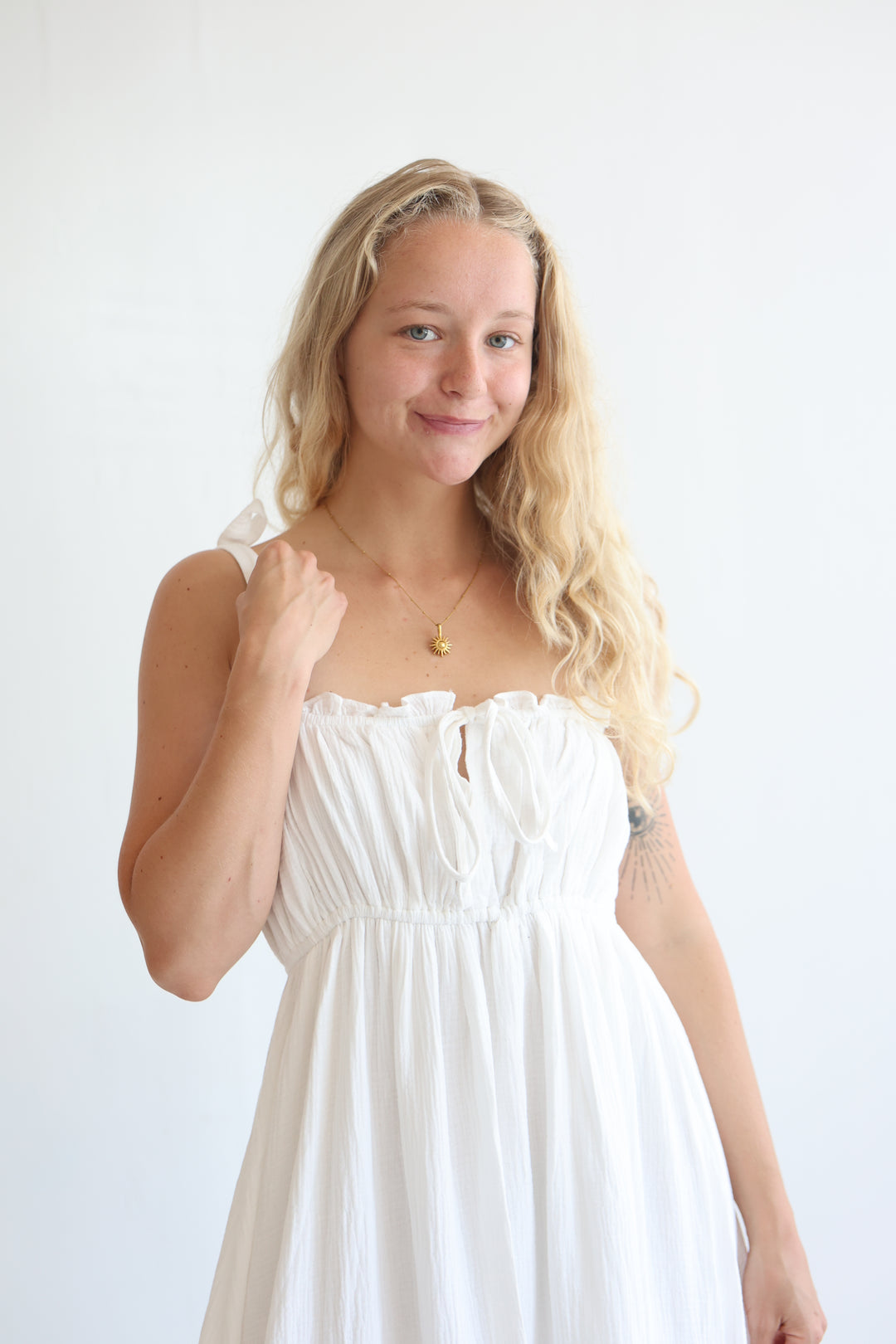 Pastel Musselin Summer Dress