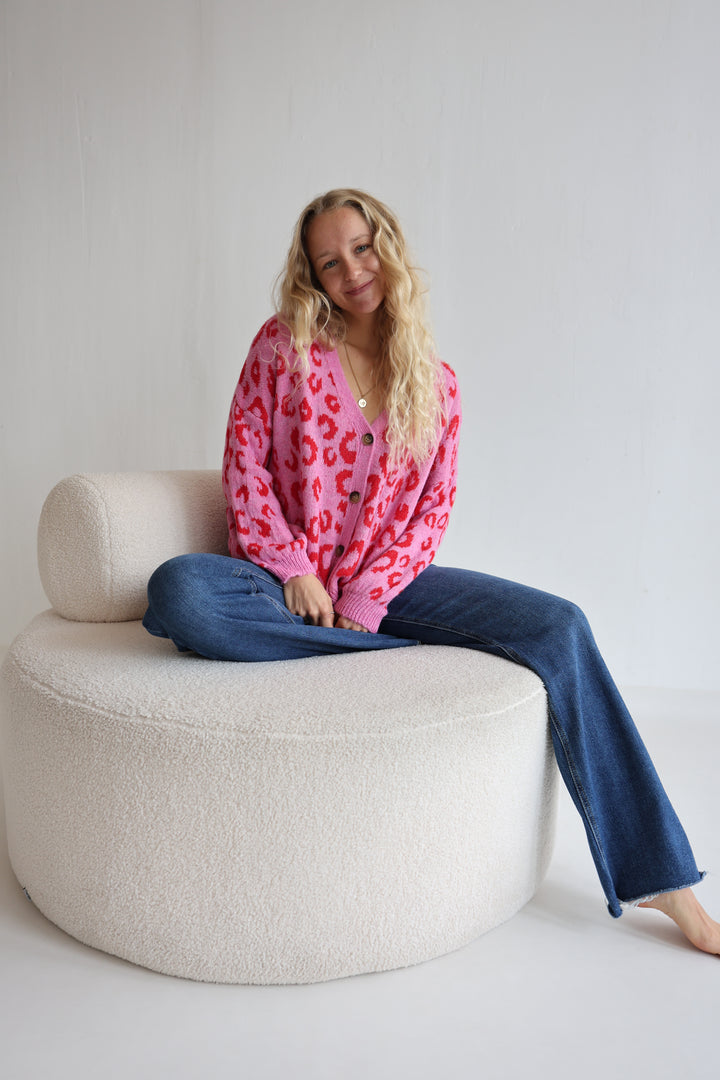 Wild Leopard Cardigan