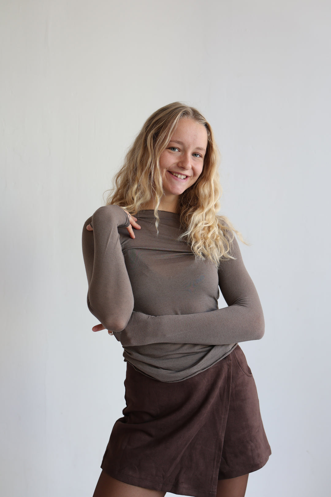 Cashmere Longsleeve Liliana (einfarbig)