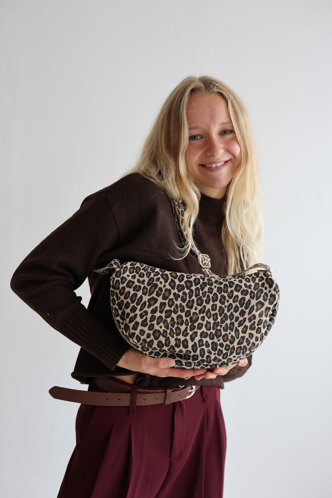 Wildledertasche Maple