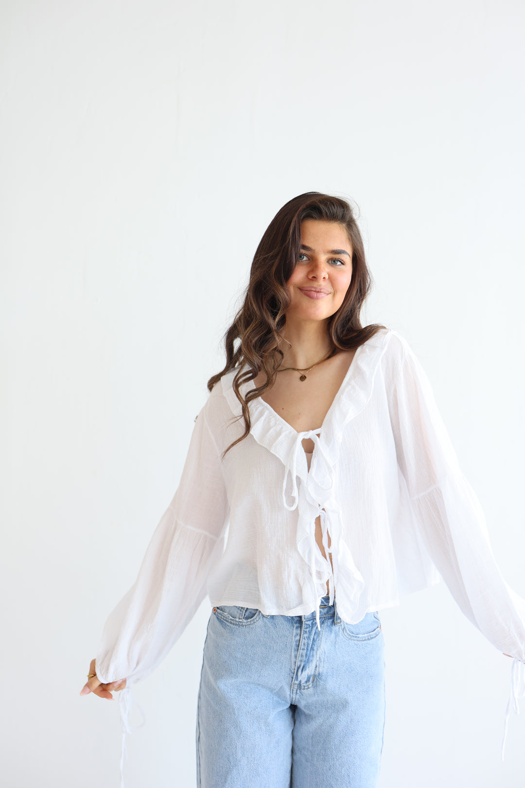 Rüschenbluse Leyla