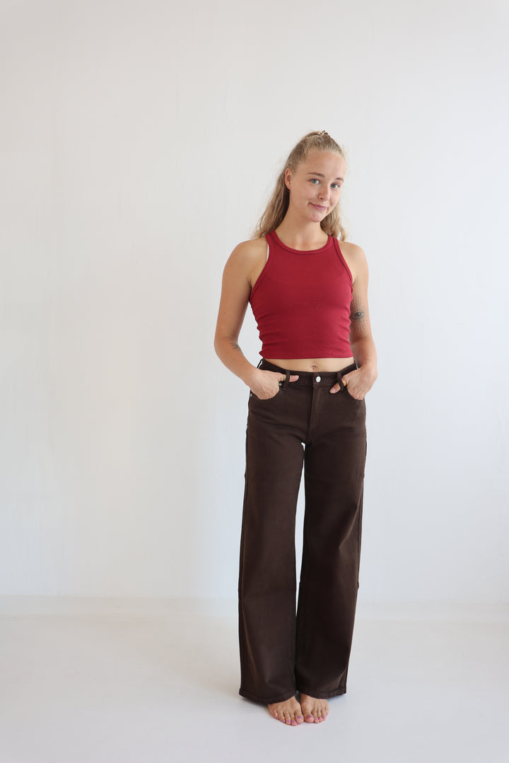 Espresso Edit Straight Fit Jeans