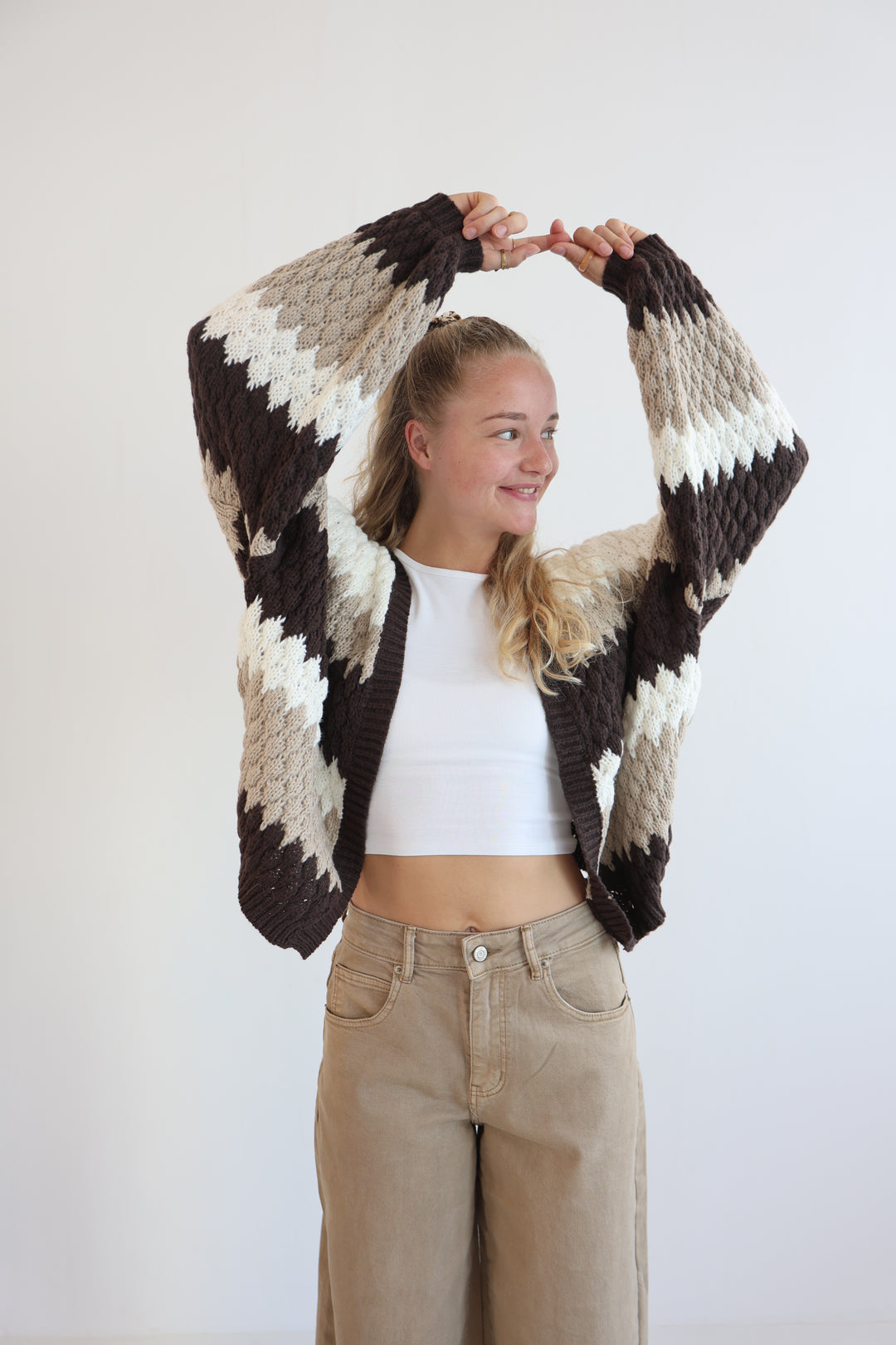 Winter Bloom Cardigan