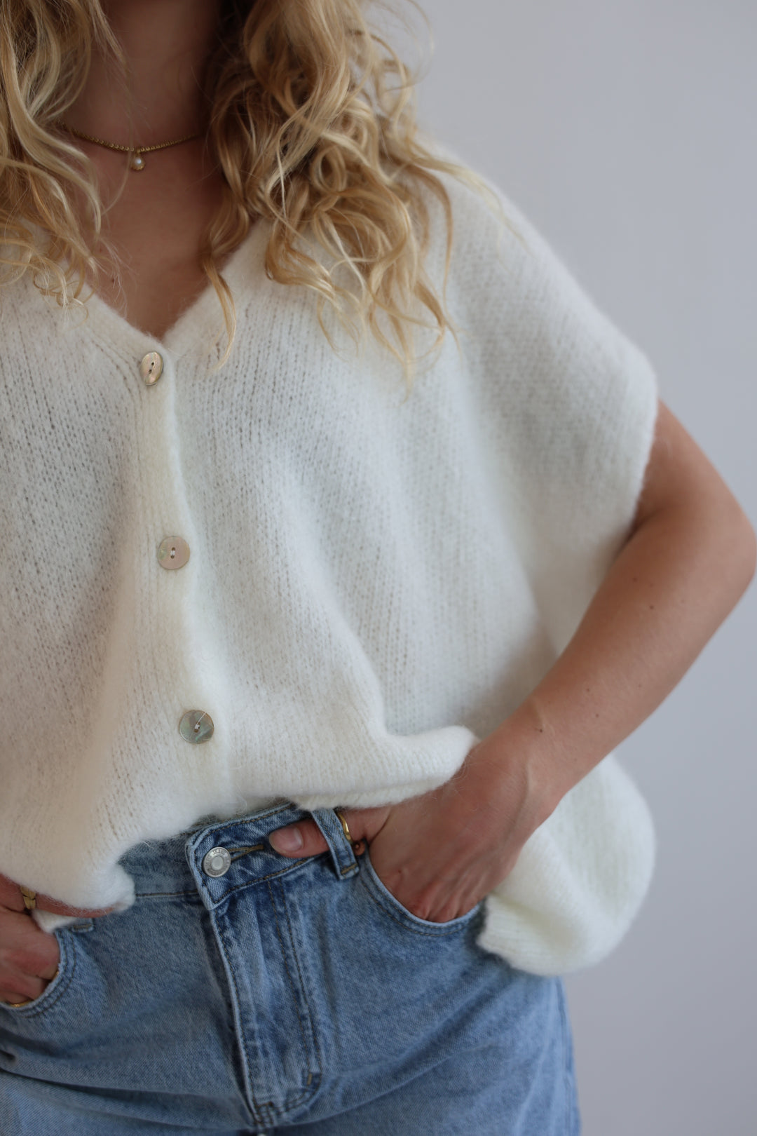 Lockere Pullunder-Weste Gina