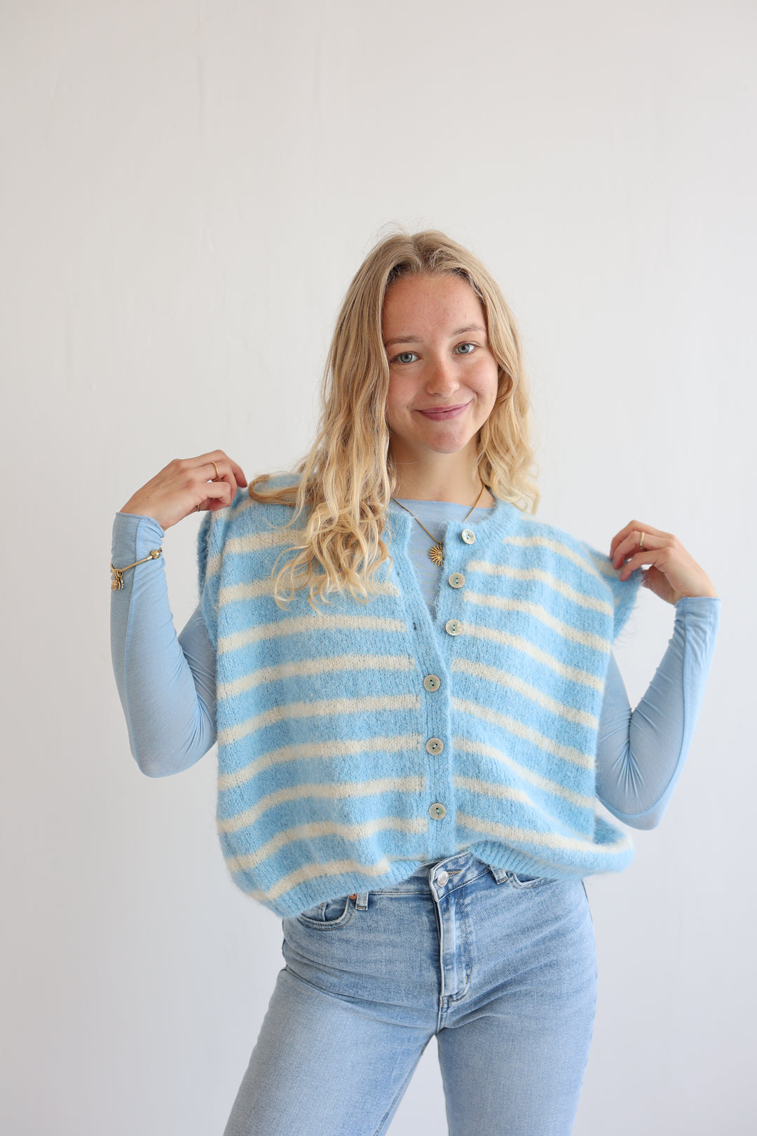 Gestreifte Weste Cosima