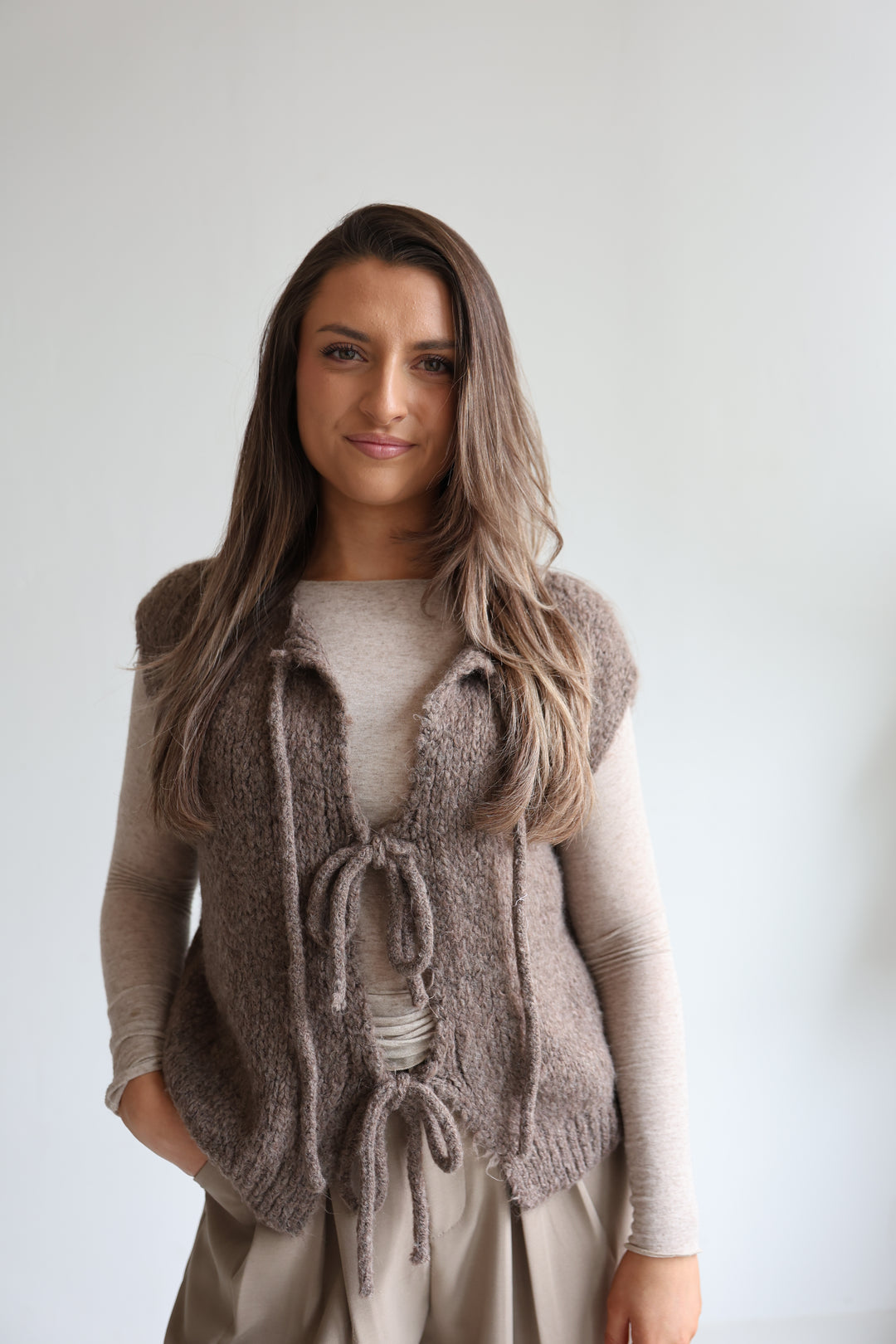 Weste mit Schleifen Lilly