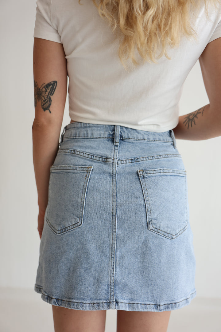 Everyday Denim Skirt