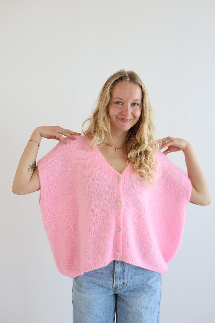 Lockere Pullunder-Weste Gina