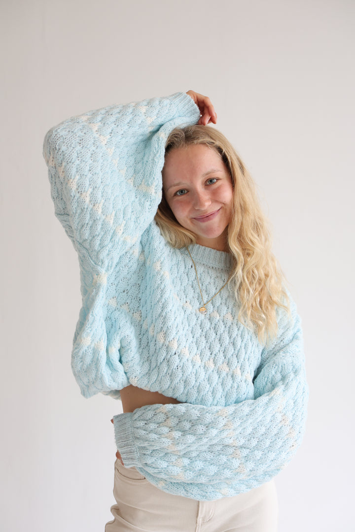 Bubble Knit Pullover