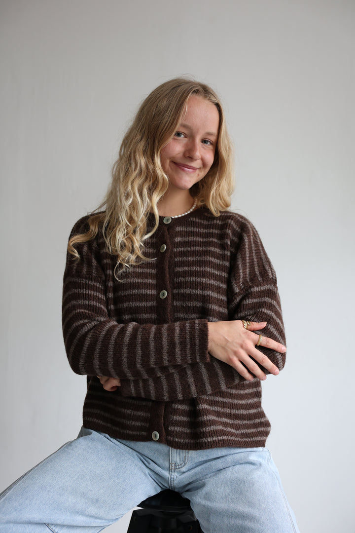Gestreifter Cardigan Josephine